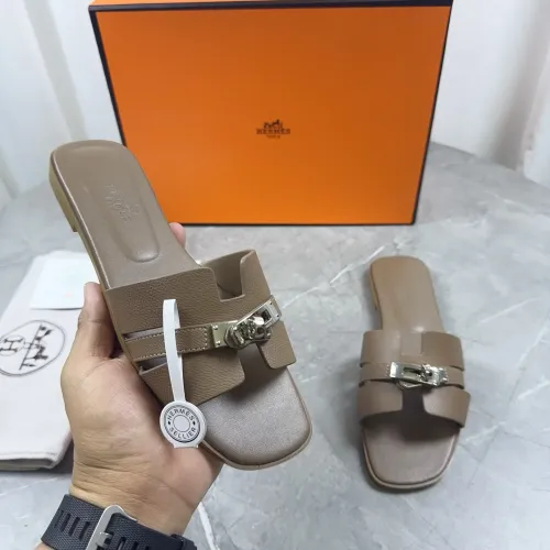 Hermes Slippers For Women #1432999 $85.00 USD, Wholesale Replica Hermes Slippers