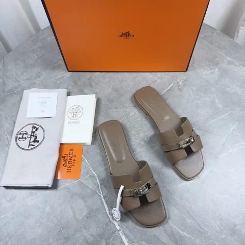 Replica Hermes Slippers For Women #1432999 $85.00 USD for Wholesale
