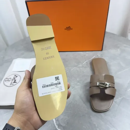 Replica Hermes Slippers For Women #1432999 $85.00 USD for Wholesale