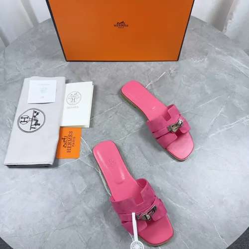 Replica Hermes Slippers For Women #1433000 $85.00 USD for Wholesale