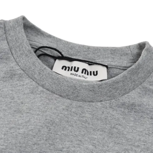 Replica MIU MIU T-Shirts Short Sleeved For Unisex #1433003 $52.00 USD for Wholesale