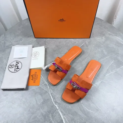 Replica Hermes Slippers For Women #1433008 $85.00 USD for Wholesale