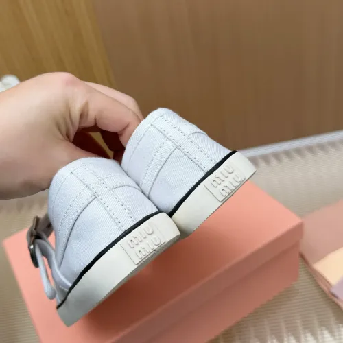 Replica MIU MIU Flat Shoes For Women #1433019 $76.00 USD for Wholesale