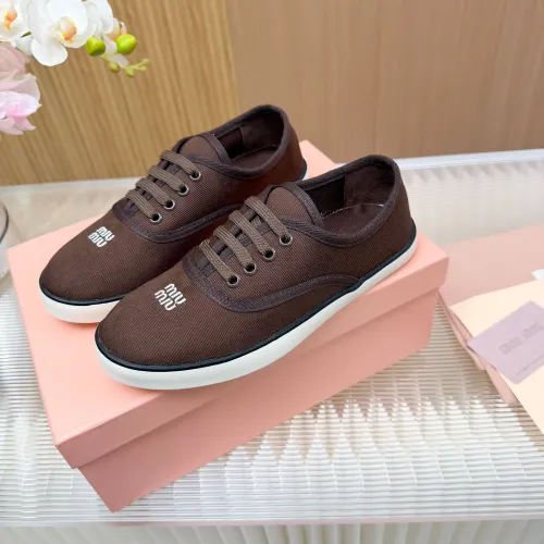 MIU MIU Casual Shoes For Women #1433025 $76.00 USD, Wholesale Replica MIU MIU Casual Shoes