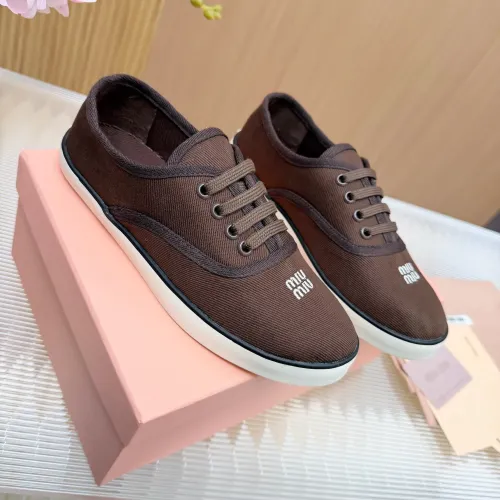 Replica MIU MIU Casual Shoes For Women #1433025 $76.00 USD for Wholesale