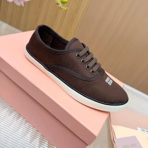 Replica MIU MIU Casual Shoes For Women #1433025 $76.00 USD for Wholesale