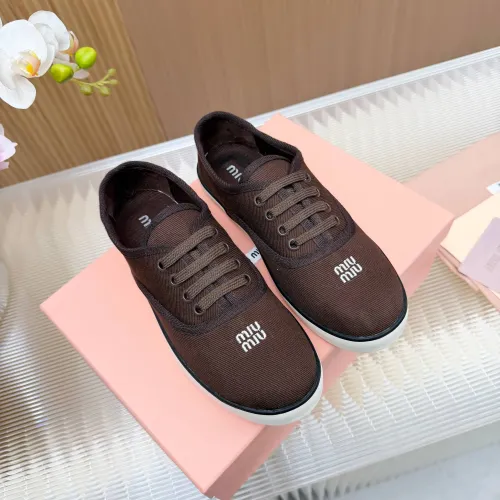 Replica MIU MIU Casual Shoes For Women #1433025 $76.00 USD for Wholesale