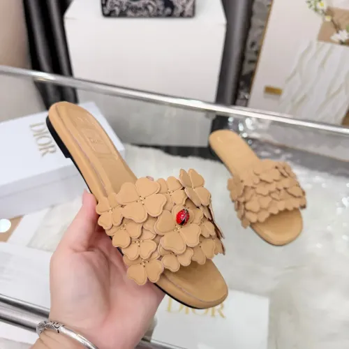 Replica Christian Dior Slippers For Women #1433034 $98.00 USD for Wholesale