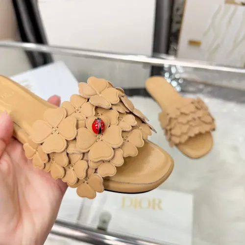 Replica Christian Dior Slippers For Women #1433034 $98.00 USD for Wholesale