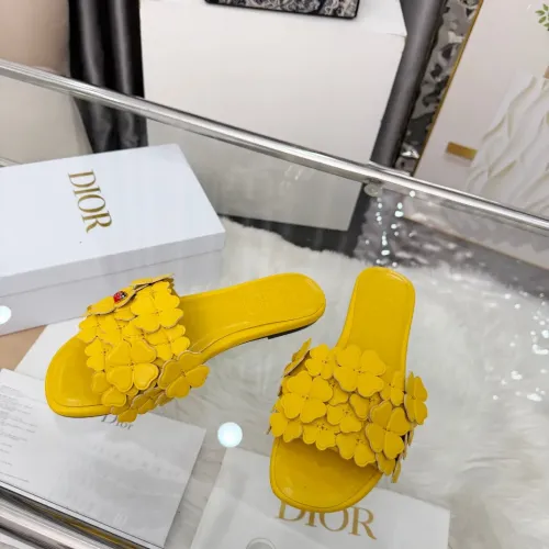 Replica Christian Dior Slippers For Women #1433035 $98.00 USD for Wholesale
