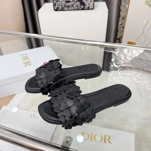 Replica Christian Dior Slippers For Women #1433038 $98.00 USD for Wholesale
