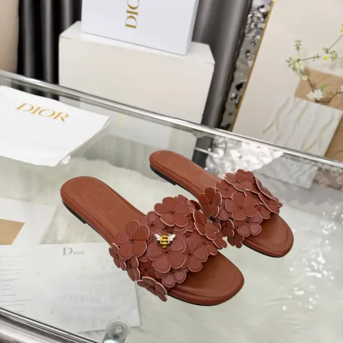 Christian Dior Slippers For Women #1433042 $98.00 USD, Wholesale Replica Christian Dior Slippers