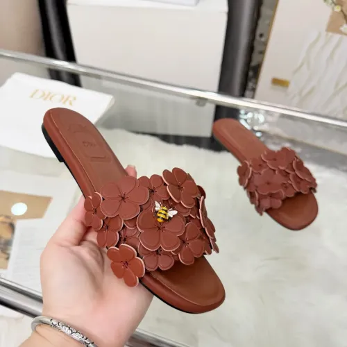 Replica Christian Dior Slippers For Women #1433042 $98.00 USD for Wholesale