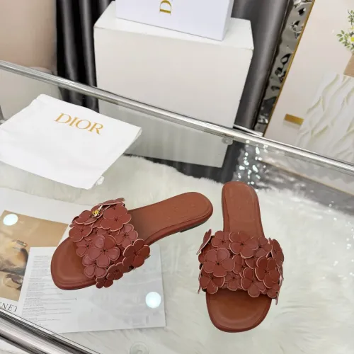 Replica Christian Dior Slippers For Women #1433042 $98.00 USD for Wholesale