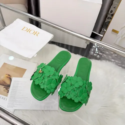 Replica Christian Dior Slippers For Women #1433044 $98.00 USD for Wholesale