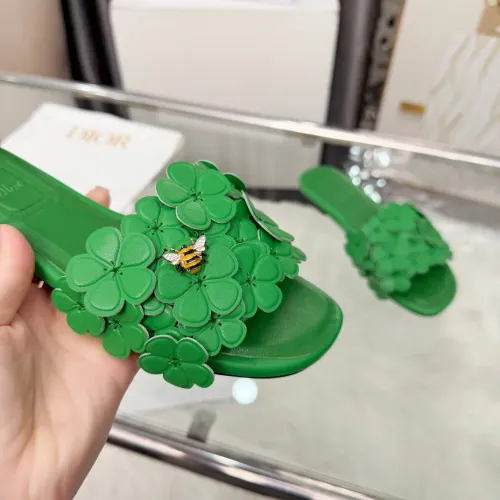 Replica Christian Dior Slippers For Women #1433044 $98.00 USD for Wholesale