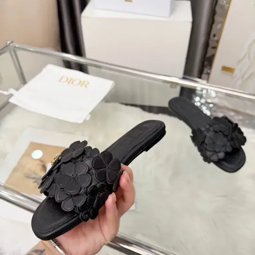 Replica Christian Dior Slippers For Women #1433045 $98.00 USD for Wholesale
