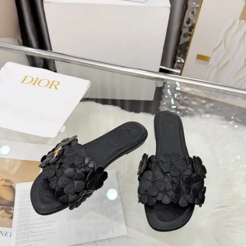 Replica Christian Dior Slippers For Women #1433045 $98.00 USD for Wholesale