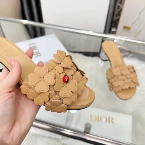 Replica Christian Dior Slippers For Women #1433047 $100.00 USD for Wholesale