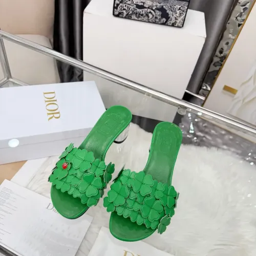 Replica Christian Dior Slippers For Women #1433050 $100.00 USD for Wholesale