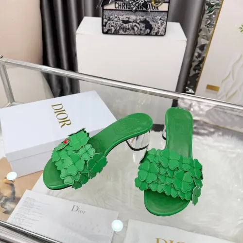 Replica Christian Dior Slippers For Women #1433050 $100.00 USD for Wholesale