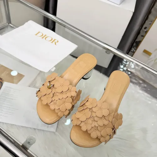 Replica Christian Dior Slippers For Women #1433053 $100.00 USD for Wholesale