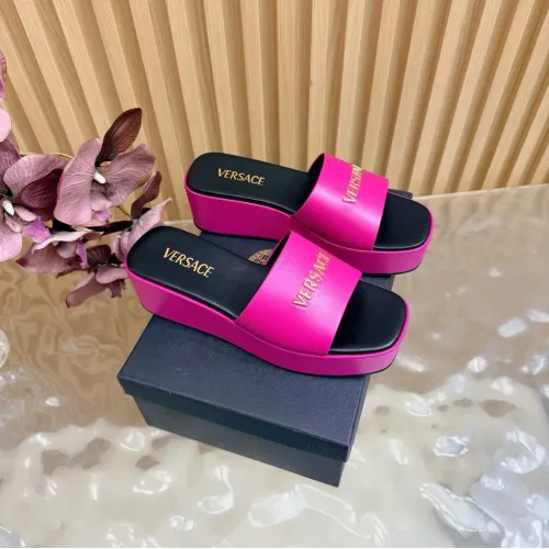 Versace Slippers For Women #1433099 $105.00 USD, Wholesale Replica Versace Slippers