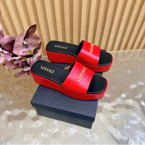 Versace Slippers For Women #1433100 $105.00 USD, Wholesale Replica Versace Slippers