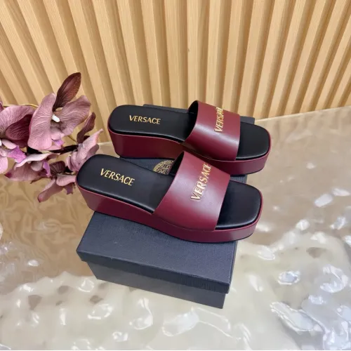 Versace Slippers For Women #1433101 $105.00 USD, Wholesale Replica Versace Slippers