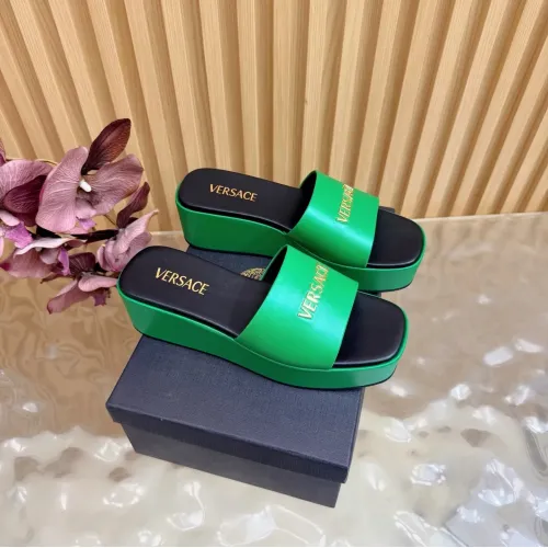 Versace Slippers For Women #1433105 $105.00 USD, Wholesale Replica Versace Slippers