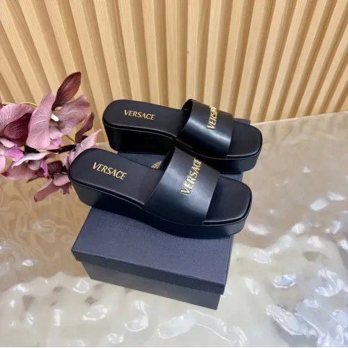 Versace Slippers For Women #1433106 $105.00 USD, Wholesale Replica Versace Slippers