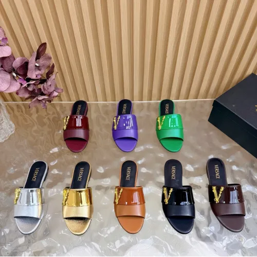 Replica Versace Slippers For Women #1433118 $102.00 USD for Wholesale