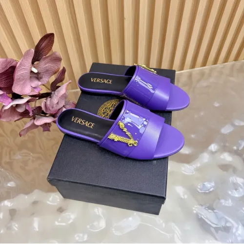 Versace Slippers For Women #1433119 $102.00 USD, Wholesale Replica Versace Slippers