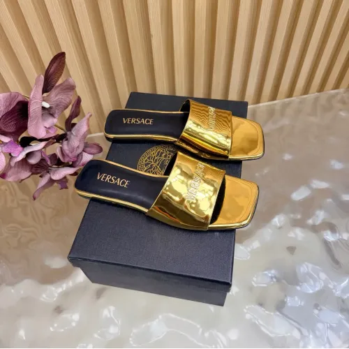 Versace Slippers For Women #1433127 $102.00 USD, Wholesale Replica Versace Slippers