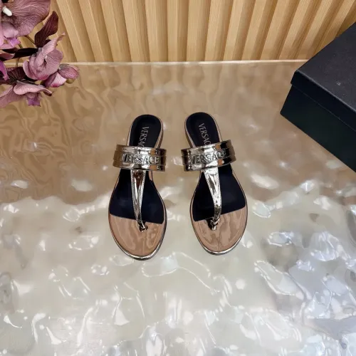 Replica Versace Slippers For Women #1433137 $102.00 USD for Wholesale