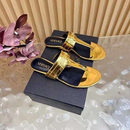 Versace Slippers For Women #1433138 $102.00 USD, Wholesale Replica Versace Slippers