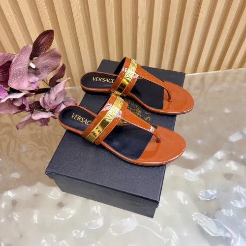 Versace Slippers For Women #1433139 $102.00 USD, Wholesale Replica Versace Slippers