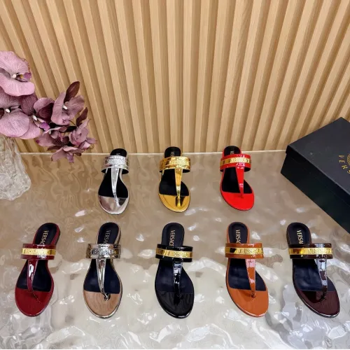 Replica Versace Slippers For Women #1433140 $102.00 USD for Wholesale