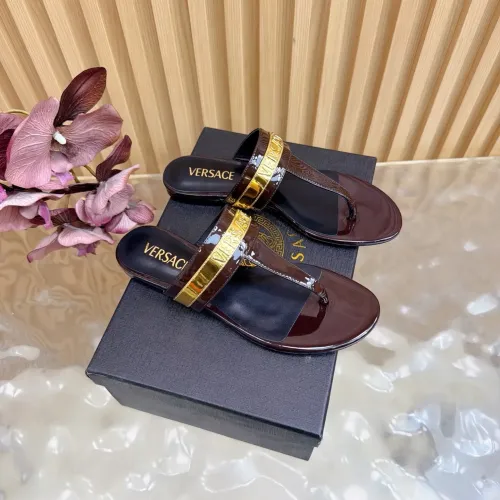 Versace Slippers For Women #1433142 $102.00 USD, Wholesale Replica Versace Slippers