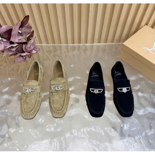 Replica Christian Louboutin Leather Shoes For Women #1433148 $130.00 USD for Wholesale