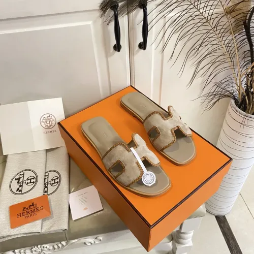 Hermes Slippers For Women #1433154 $108.00 USD, Wholesale Replica Hermes Slippers