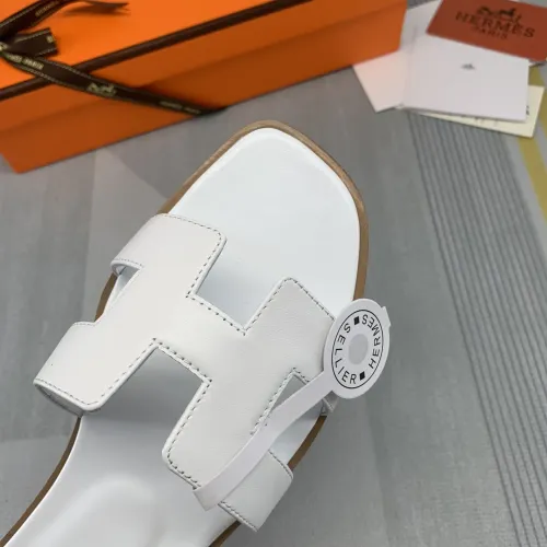 Replica Hermes Slippers For Women #1433189 $92.00 USD for Wholesale