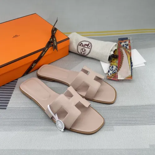 Replica Hermes Slippers For Women #1433190 $92.00 USD for Wholesale