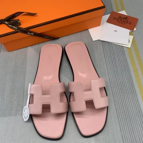 Replica Hermes Slippers For Women #1433191 $92.00 USD for Wholesale