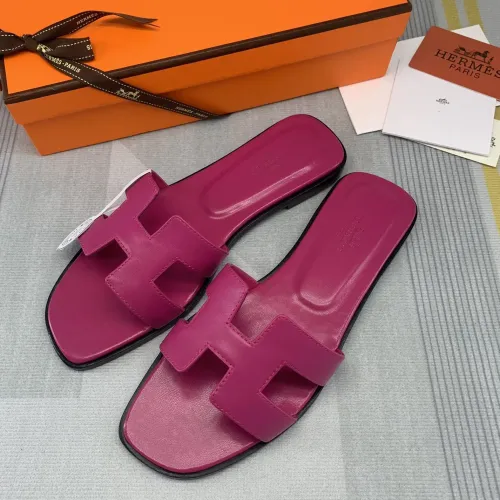 Hermes Slippers For Women #1433198 $92.00 USD, Wholesale Replica Hermes Slippers