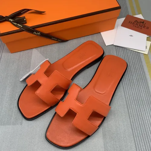 Hermes Slippers For Women #1433199 $92.00 USD, Wholesale Replica Hermes Slippers