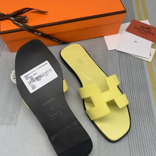 Replica Hermes Slippers For Women #1433200 $92.00 USD for Wholesale