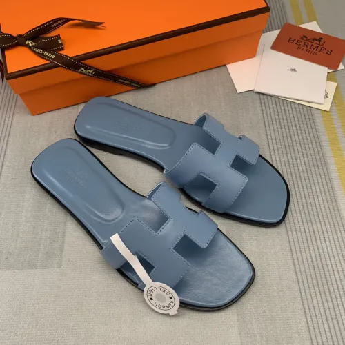 Replica Hermes Slippers For Women #1433202 $92.00 USD for Wholesale