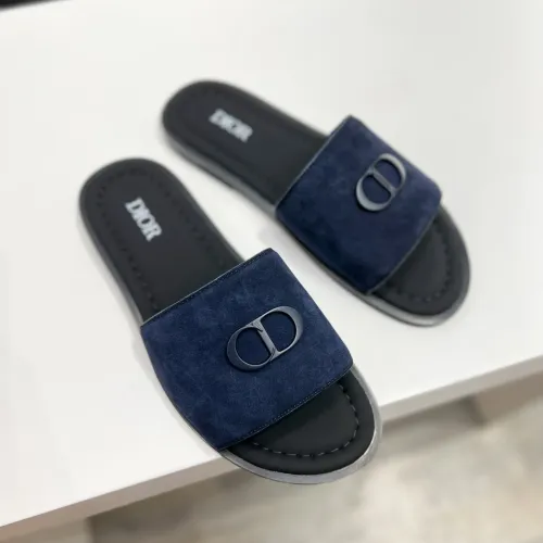 Christian Dior Slippers For Men #1433206 $60.00 USD, Wholesale Replica Christian Dior Slippers