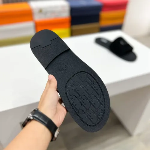 Replica Christian Dior Slippers For Men #1433207 $60.00 USD for Wholesale